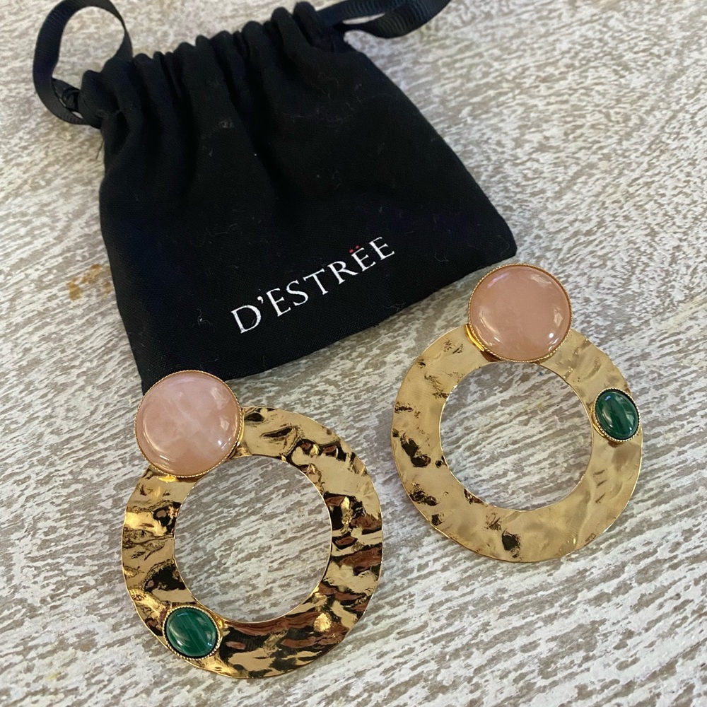 New D’Estree hoop earrings